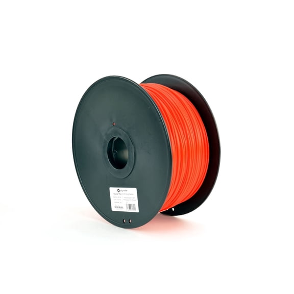 LulzBot PolyLite PLA, 2.85 mm 3 kg Reel Polymaker, 3 mm Diameter, True Red CA2