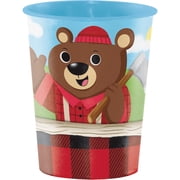 Lumberjack Party Supplies 16 oz. Tumbler Favor (1)