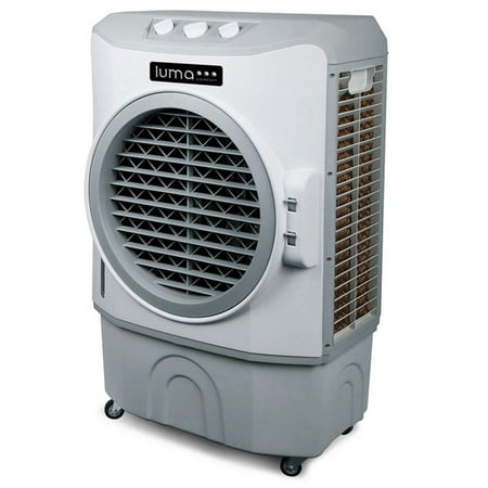 Luma 650 Sq Ft 3 Speed High Power Comfort Evaporative Cooler with Remote, White