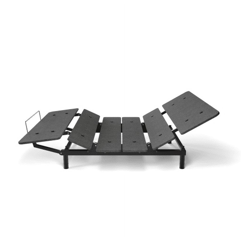 Black Adjustable California King Power Base with USB Ports