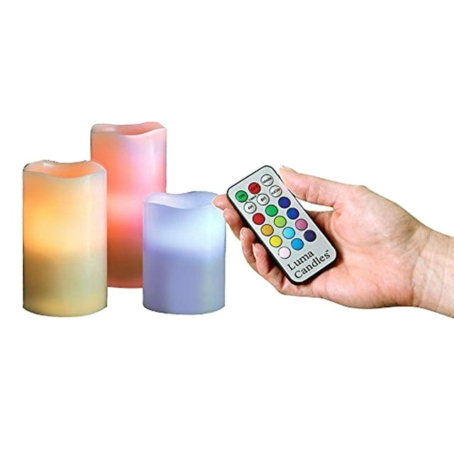 Luma Candles Color Changing Led Flameless Candles Relax & Enjoy Light