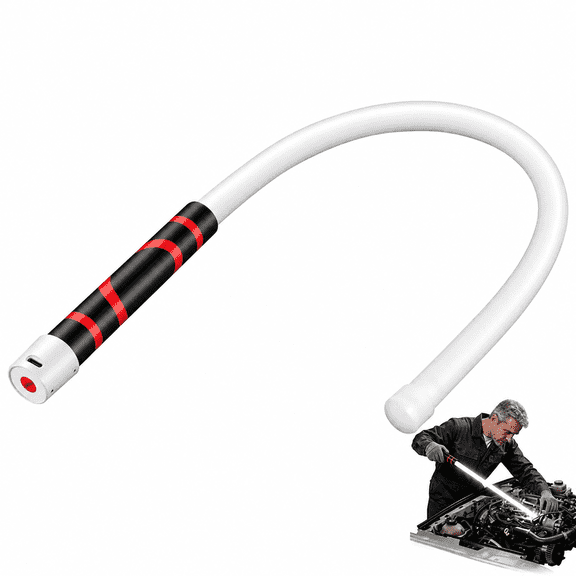 Luma Chord Flex Light Bendable LED Flashlight Stick, 28" Flexible LED Work Light, Rechargeable 3-Mode Mechanic Light with Up to 7H Runtime for Engine Bay, Garage, Car Repair, Off-Road & Tight Spaces