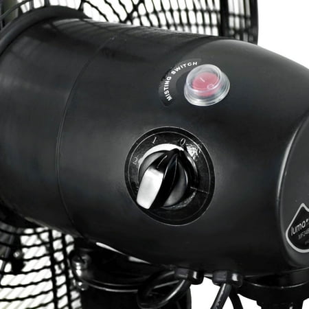 Luma Comfort - 24" Misting Fan - Black