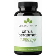 Luma Nutrition Citrus Bergamot 1000mg - Citrus Bergamot Supplement - Made in The USA - Veteran Owned - 60 Capsules
