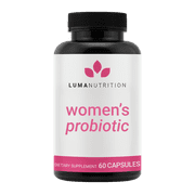 Luma Nutrition Probiotics for Women with Prebiotics - 50 Billion CFU Per Serving - Formulated for Digestive, Immune & Feminine Support - 60 Capsules