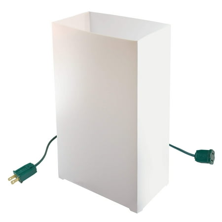 LumaBase 6-Piece Electric LED Luminaria Kit (White)