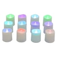 thumbnail image 1 of LumaBase Battery Operated Flameless Votive Candles - Color Changing (Set of 12), 1 of 10