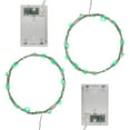 thumbnail image 1 of LumaBase Battery Operated LED Fairy String Lights with Timer - Set of 2 (Green), 1 of 11
