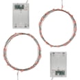thumbnail image 1 of LumaBase Battery Operated LED Fairy String Lights with Timer - Set of 2 (Red), 1 of 11