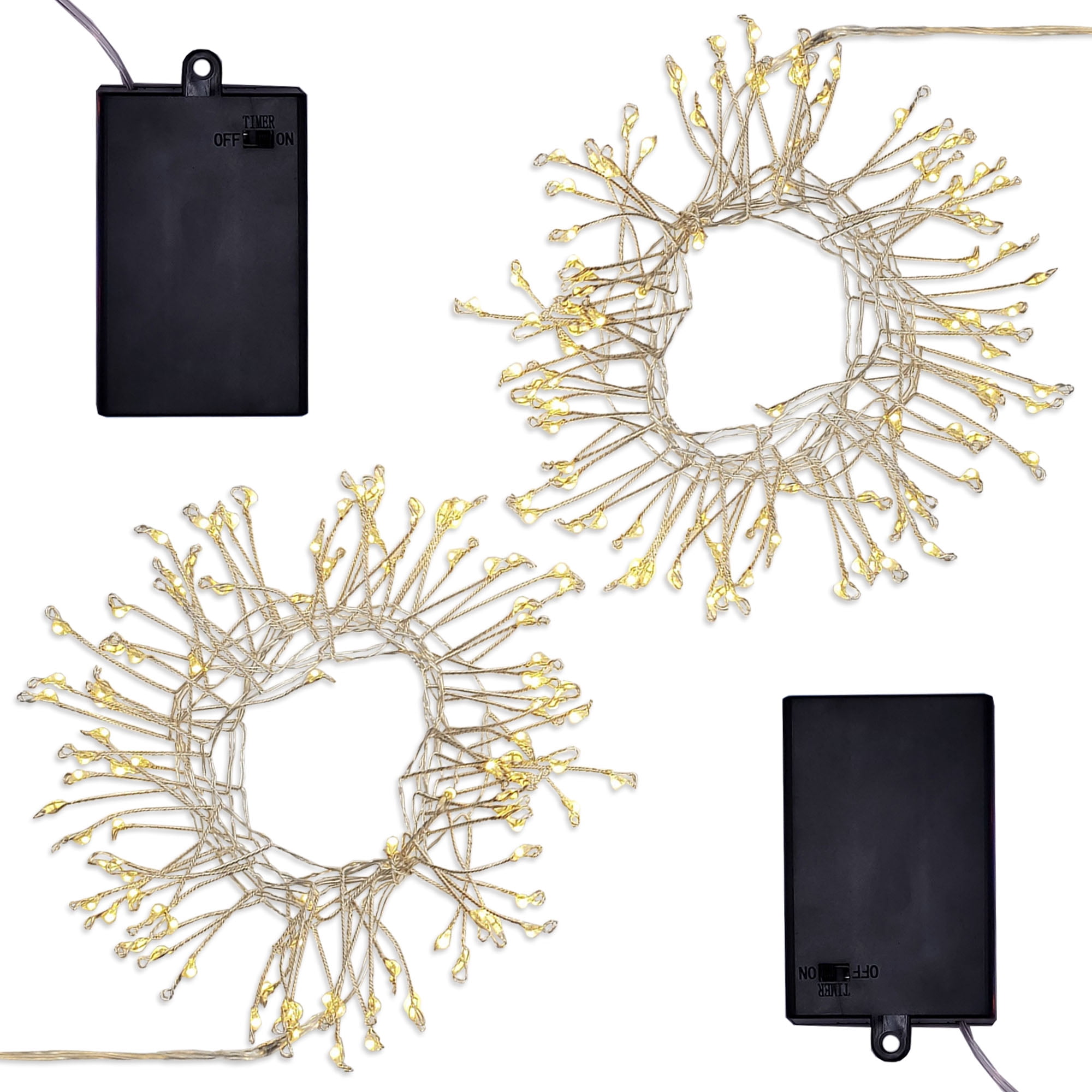 Lumabase battery operated led waterproof mini string lights with timer deals