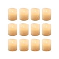 thumbnail image 1 of LumaBase Battery Operated LED Votive Candles - Set of 12 (Amber), 1 of 11