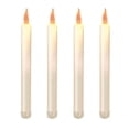 thumbnail image 1 of LumaBase Battery Operated Taper Candles - Set of 4 (Warm White), 1 of 5