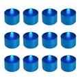 thumbnail image 1 of LumaBase Battery Operated Tea Light Candles - Set of 12 (Blue), 1 of 11