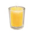 LumaBase Citronella Votive Candles, 36 Count with 12 Glass Holders