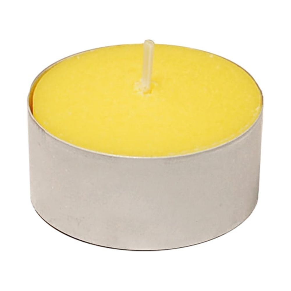 LumaBase Extended Burn Citronella Tea Light Candles Set of 100