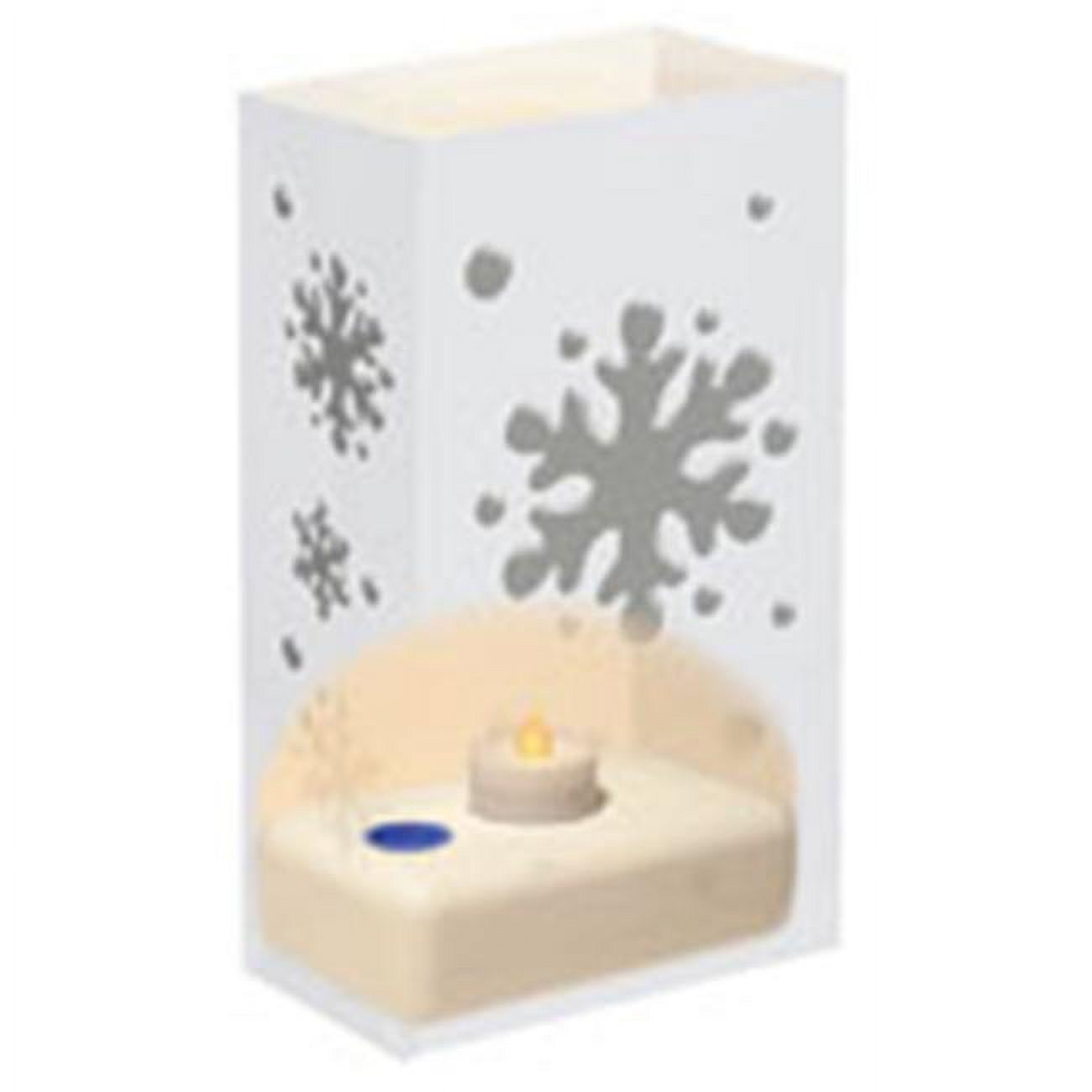 Kit Luminaria LumaBase Angel - Lot De 12 Lanternes + 12 Bougies Chauffe-plat, Occasion