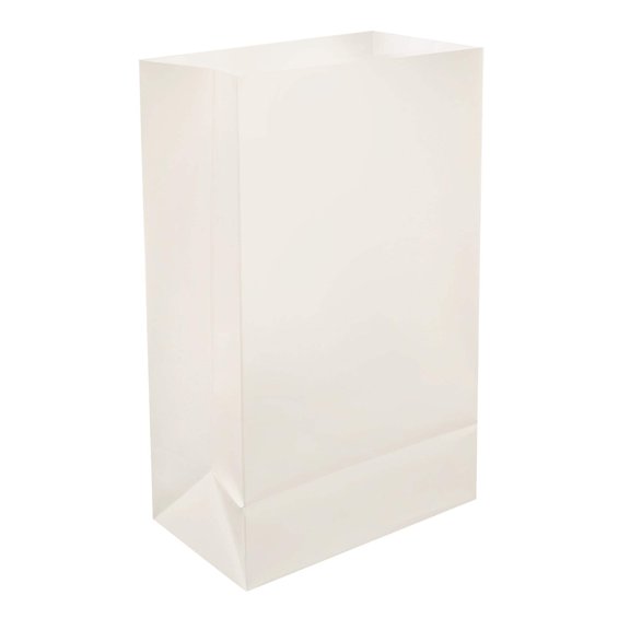 Plastic Luminaria Bags - Set of 100