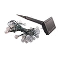 thumbnail image 1 of LumaBase Solar Powered String Lights with Faceted Balls (White), 1 of 9