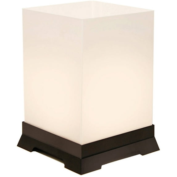 LumaBase Tabletop Lanterns, 12 Count Black Base