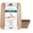 thumbnail image 1 of LumaKa Pets Disposable Cat Litter Box - Large, 5-Pack, Extra Thick & Sturdy, Leak Resistant, Odor Resistant, No Scrubbing, Biodegradable, 1 of 10