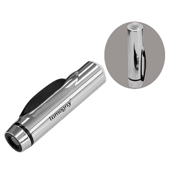 Lumagny Pocket Sized 50X LED Microscope - 4" Long With Batteries Included: MG-13407