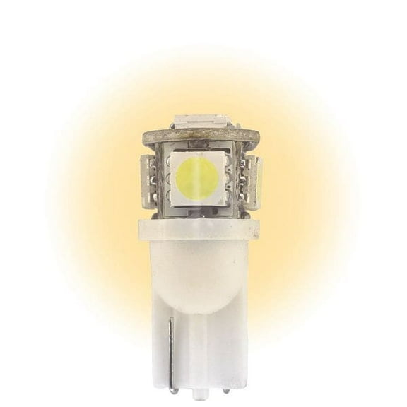 Mini LED Bulb,L12V-WB,0.9W,T3 1/4,12V (Formerly LumaPro)
