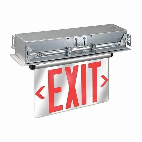 Manufacturer Varies Ext Sgn,Alum,Silvr,14 9/16in,3W 53RH96
