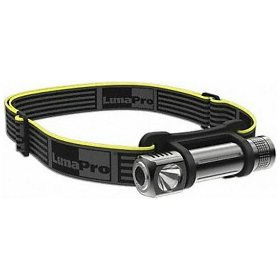 Lumapro Headlamp,Aluminum,Black,115lm 49XX77