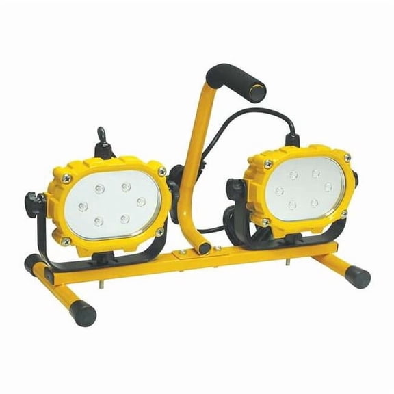 Manufacturer Varies LUMAPRO LED Yellow Temporary Job Site Light 24K352