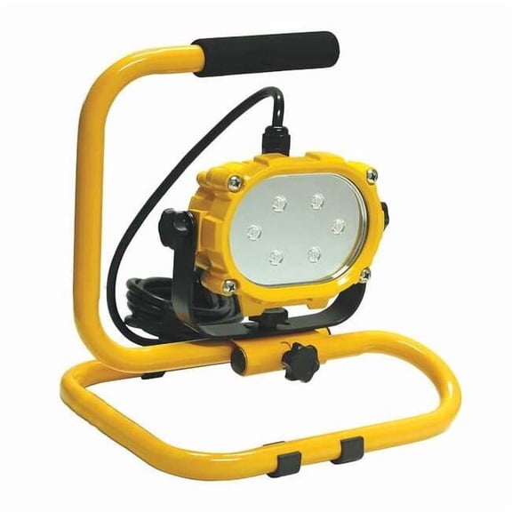 Manufacturer Varies LUMAPRO LED Yellow Temporary Job Site Light 24K351