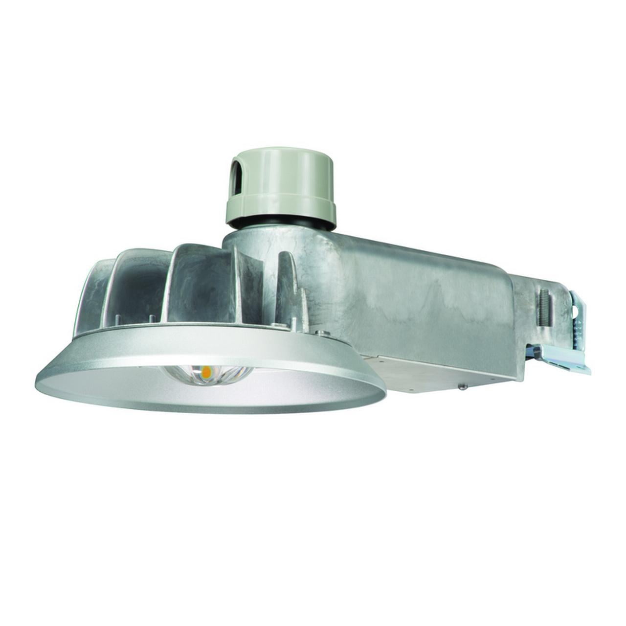 Lumark Silver Hardwired LED Outdoor Security Flood Light