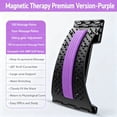 thumbnail image 1 of Lumbar Back Stretcher Massager, Spine Pain Relief Vertebral Relaxer for Lower Back Traction & Waist Correction, 1 of 9