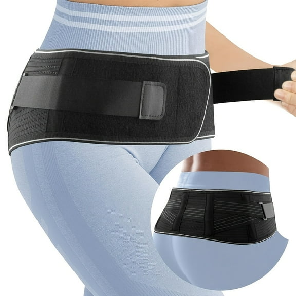 This Lumbar Belt Is Suitable For Both Men And Women To Relieve Sciatica, Pelvic Pain And Pain In The Lower Back And Legs Caused By Sciissacral Joint Dysfunction.