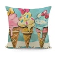 thumbnail image 1 of Lumbar Decorative Throw Pillow Cover, Cartoon Mouse Rectangle Cushion Case Decor, Seasonal Home Decoration for Sofa Couch, 1 of 5