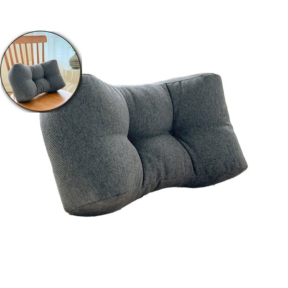 Lumbar Pillow Back Pillow for Office Chair Back for Car Office Cotton Bolster Back Support for Lumbar Relief Bed Chair Cushion
