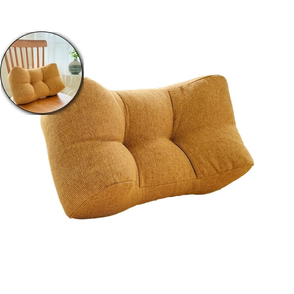 Lumbar Pillow Back Pillow for Office Chair Back for Car Office Cotton Bolster Back Support for Lumbar Relief Bed Chair Cushion