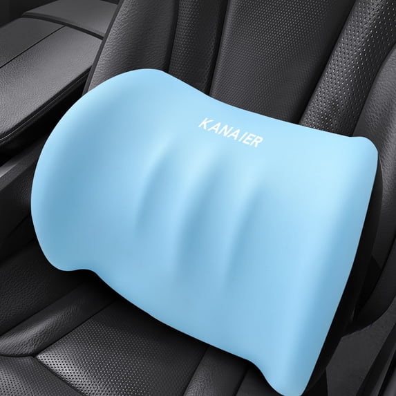 Lumbar Pillow, Harpi Lumbar Support Pillow for Office Chair, High Density Memory Sponge Cushion for Car Lumbar Support Universal Pressure Reducing Vehicle Support for All Seasons Driving