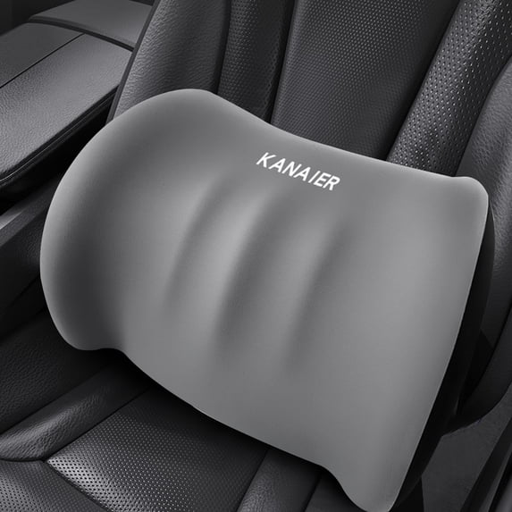 Lumbar Pillow, Harpi Lumbar Support Pillow for Office Chair, High Density Memory Sponge Cushion for Car Lumbar Support Universal Pressure Reducing Vehicle Support for All Seasons Driving