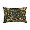 thumbnail image 1 of Lumbar Pillow with Jacobean Design, 1 of 5