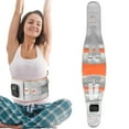 thumbnail image 1 of Lumbar Support Back Brace, Wireless Lumbar Massager Heating Support Belt, Adjustable Wrap Compression Belt with Curve, Heated Back Brace, Lower Back Belt Support for Men and Women Gray, 1 of 9