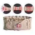 thumbnail image 1 of Lumbar Support Belt for Back - Air Pressure Traction Device - Adjustable - Spinal Decompression - Massage Tool for Sciatica & Herniated Disc, 1 of 7