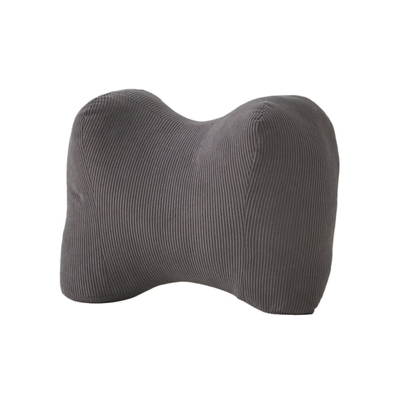 Lumbar Support Cushion, Back Support Pillow Seat Cushion for Prolonged Sitting, Suitable for Office Car(Black)