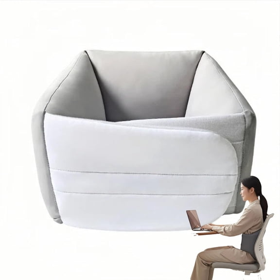Lumbar Support Pillow360 Degree Wraparound Design Lumbar Support Pillow for SleepingSoft Breathable Ice Silk Cotton, for Bed Sleeping, Driving and Office Use