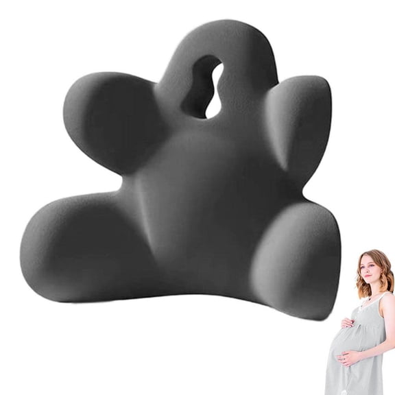 Lumbar Support Pillow,Back Pillow Lumbar Support for Car, Chair, Sofa - Improve Lower Back Pain Relief & Sitting Posture, Memory Foam Back Cushion for Long Sitting