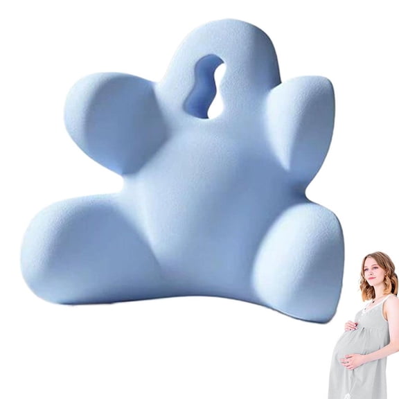 Lumbar Support Pillow,Back Pillow Lumbar Support for Car, Chair, Sofa - Improve Lower Back Pain Relief & Sitting Posture, Memory Foam Back Cushion for Long Sitting