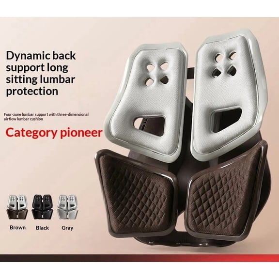 Lumbar Support Pillow for Car Improve Lower Back Pain Relief & Sitting Posture Back Support,Gel Lumbar Seat Cushion for Car,Gel Car Seat Back Support Ergonomic Lumbar Comfort for Long Sitting