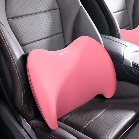 Lumbar Support Pillow,Ergonomic Memory Foam Back Cushion,Car Seat Office Chair Lumbar Pillow,Breathable 4D Mesh Cover,Portable Spine Support For Travel And Bed,Comfortable Back Pain Relief Pillow