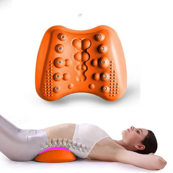 Lumbar Support Pillow For Lower Back Pain Relief Lower Back Stretcher Massager For Chronic Lumbar Pain Relief  Herniated Disc
