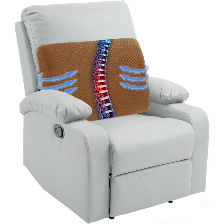 Lumbar support pillows for recliners top