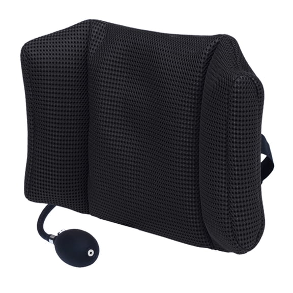 Lumbar Support Pillow Inflatable Lower Back Cushion with Airbag for Car Office